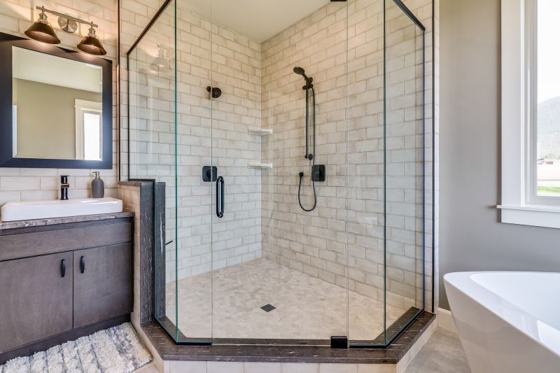 Renovated Shower Stall